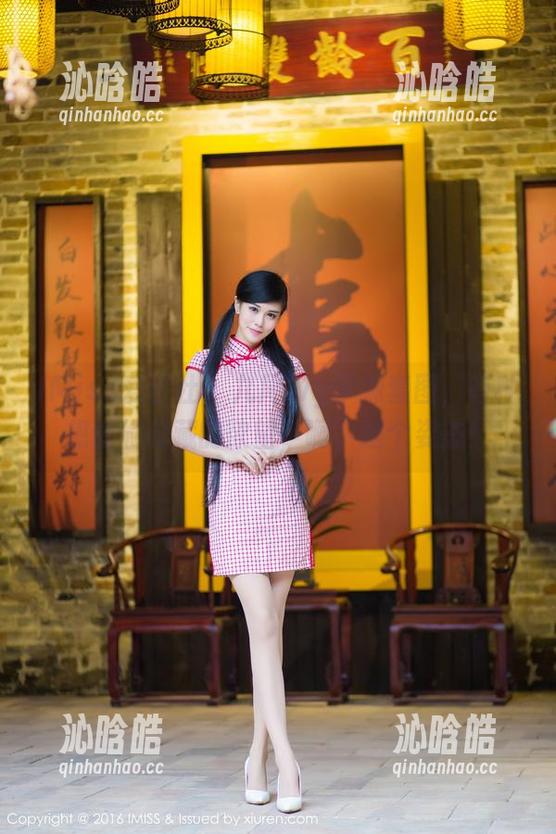 IMiss爱蜜社 - 九尾Ivy学妹套图，有种想偷偷收藏的欲望，啊，这个姿态！