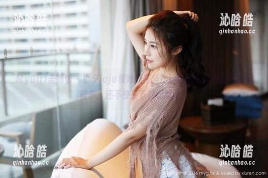 MyGirl美媛馆 - 小夕juju和她的搭档在这组双人美图里耍的花样多，还不快来下载和练习？