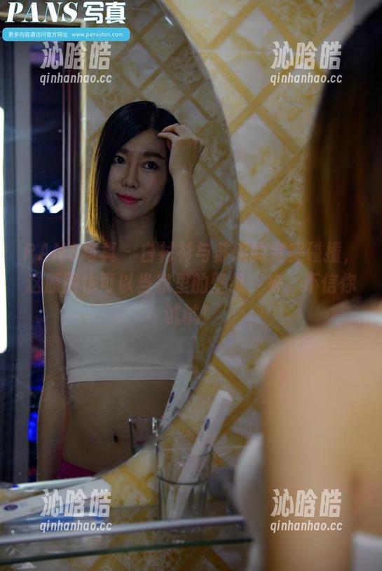 PANS写真-苏琪 PANS写真 - 白衬衫与苏琪的完美碰撞,这原图也可以当家里的壁纸,来,不信你试试!