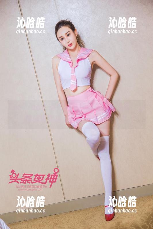 TouTiao头条女神 - 刘瑾希最新爆款：体操服也能这么嗨，美图上线了哦