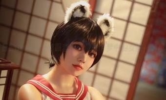 啊日日_Ganlory和服套图：像是个梦中的女孩，随风而舞