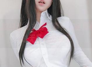 女主K的白丝兔女郎写真,完全打破了我对无圣光的偏见