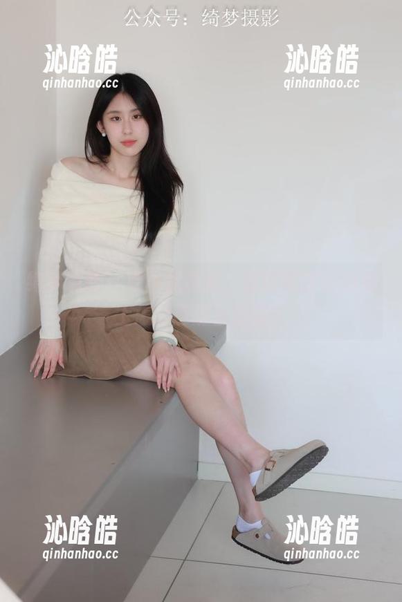 绮梦摄影 - 原图见真章，这皮衣在子涵身上怎么能那么合适？
