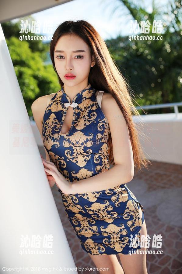 美媛馆 - 原图来啦！vetiver嘉宝贝儿比基尼写真，我的眼睛都不敢直视，哈哈。