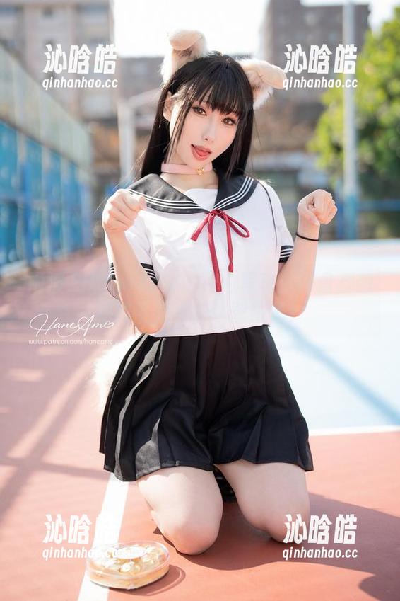 雨波_HaneAme的纯白写真：网盘都想把我下载为默认壁纸了！