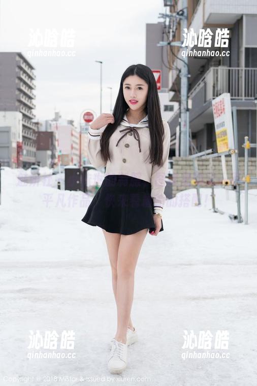 魅妍社 - 小沫琳的制服，图库里的又一不平凡作品，快来看最新的搭配！